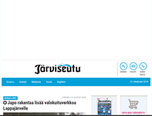 Tablet Screenshot of jarviseutu-lehti.fi